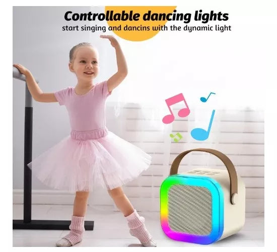 Karaoke Portátil con Micrófono